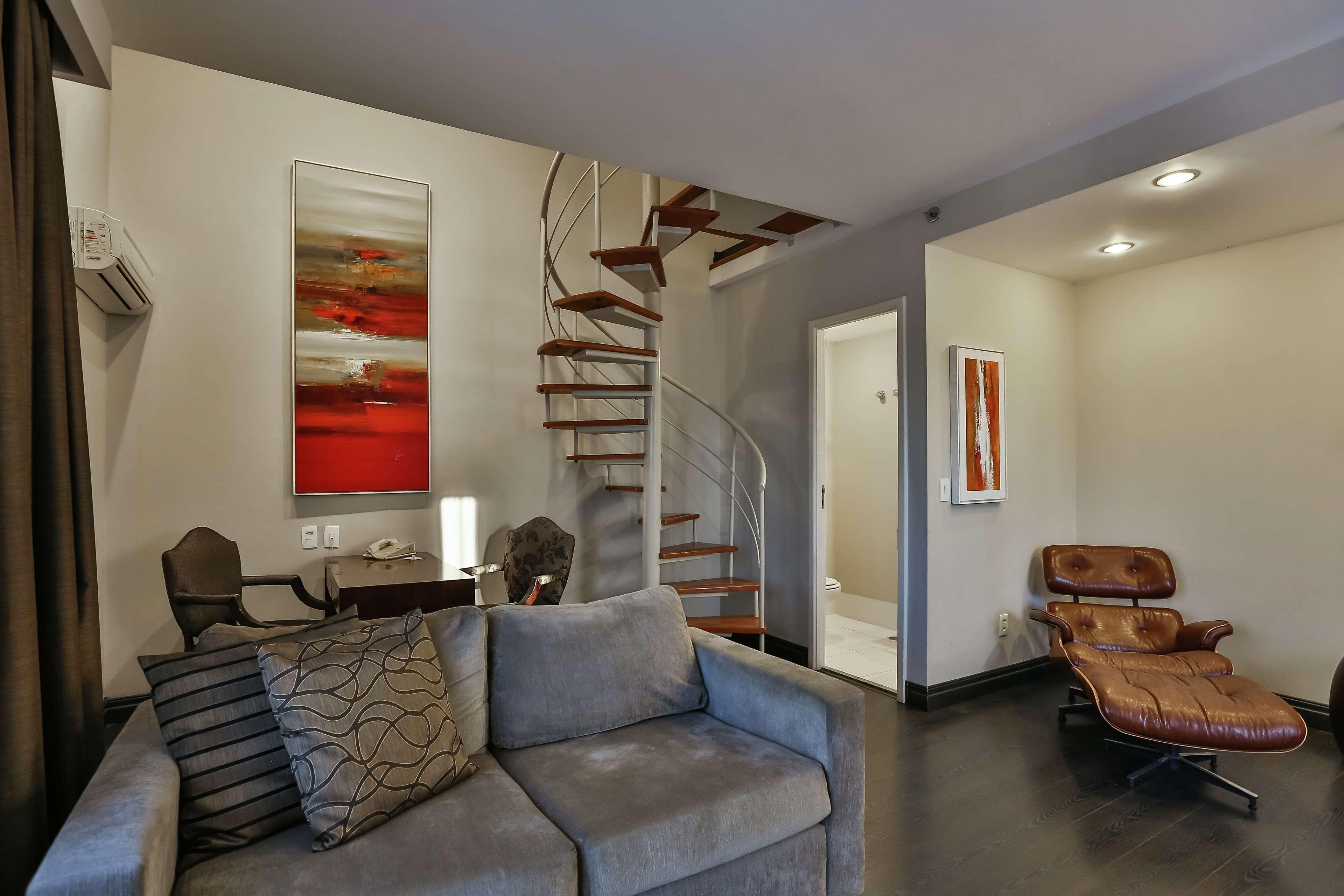 Hotel Double Tree By Hilton Sao Paulo Itaim Extérieur photo A spiral staircase in a home