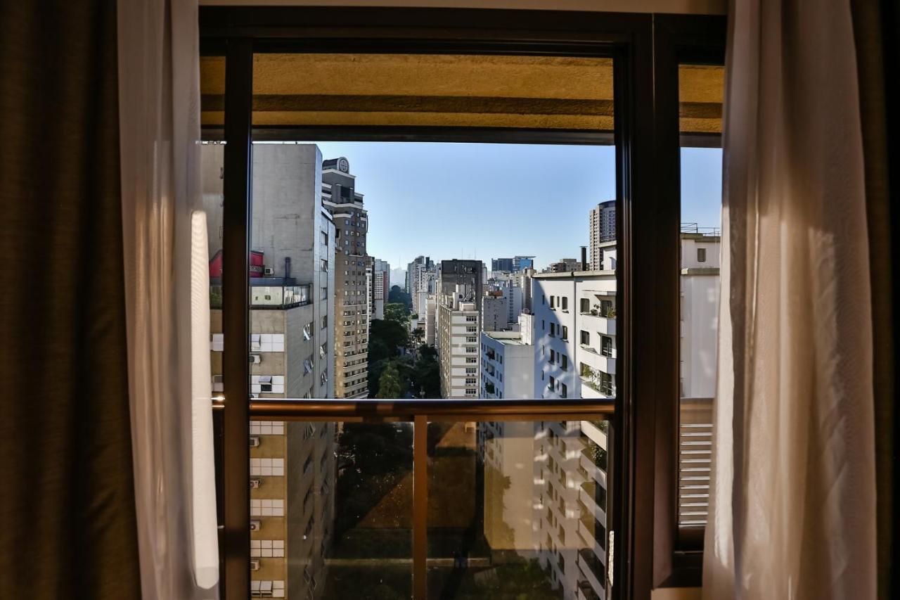 Hotel Double Tree By Hilton Sao Paulo Itaim Extérieur photo View from a window